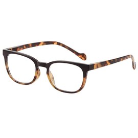 I Heart Eyewear Dallas Reading Glasses, Tortoise and Black, 1.5