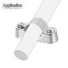 sourcing map 10Pcs Pipe Support Pipe Bracket Clamp for OD