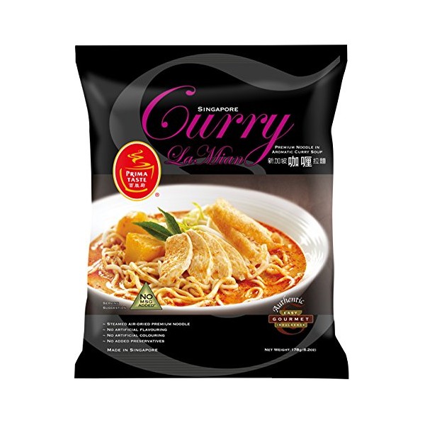 Prima Taste Curry La Mian, Singapore, 6.2 Ounce