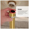 Highcraft Flanged Sink Tailpiece 1-1/2" x 12" Brass 22-Gauge Extension