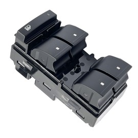 DEVMO Driver Side Power Master Window Switch Compatible with 2007-2014 Silverado Traverse HHR Sierra 1500 2500HD 3500HD Yukon 20945129/25789692/25951963, Black