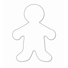 Hygloss White People Shapes Cut-Outs – Pack of 25 Paper Shapes 16-Inch Tall Person for Bulletin Boards, Art Projects, Classroom and Decorating