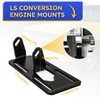 LS Conversion Engine Mounts / Swap Adjustable Motor Conversion Bracket
