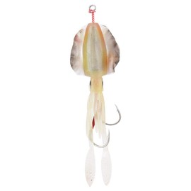 Fishing Lures, Soft Luminous Fishing Bait Squid Jig Fishing Tackle Octopus Squid Lure Fishing Tackle Accessory for Saltwater Ocean Fishing