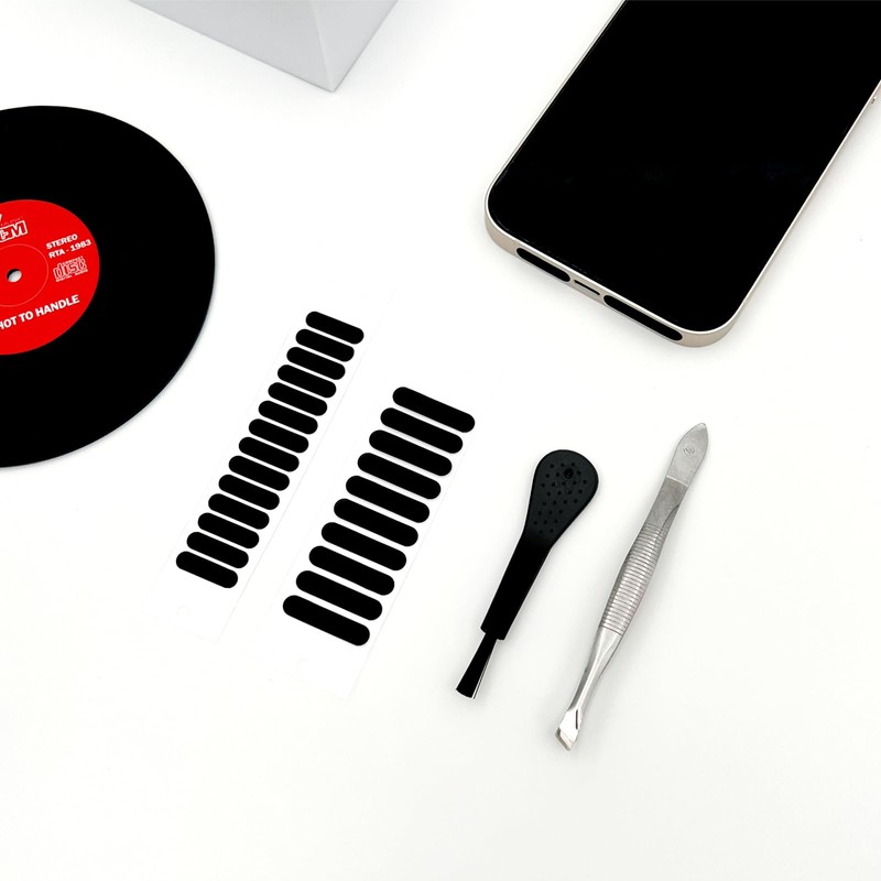 Universal Anti-Dust Mesh Stickers for Mobile Phone Speakers – Adhesive