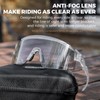 ROCKBROS Cycling Glasses Colour-changing UV Protection Against Wind and Sand