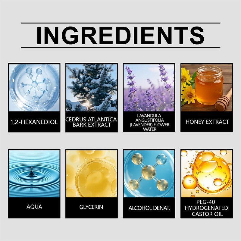 Perfume For Women,Long-Lasting Fragrance Lavender,Honey,Cedar Woody Notes-Eau De Parfum-Unisex,Luxury Eau