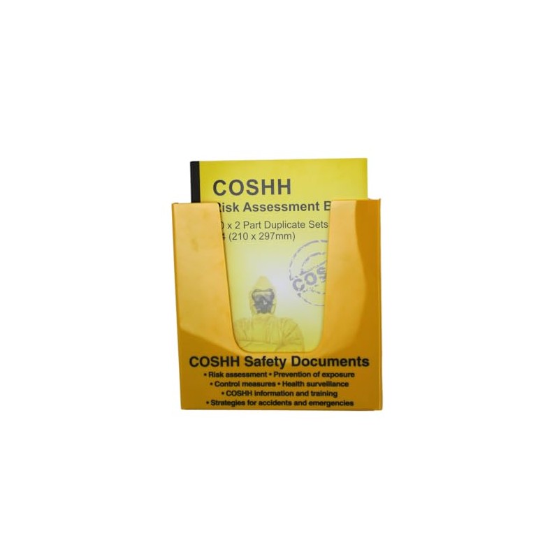 V Safety COSHH Safety Document Holder