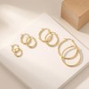 Kelli Myers Gold Hoop Earrings 14K Gold Earrings for Women