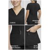 STAT MEDICAL WEAR Women Scrub Set, V-Neck Top with 3