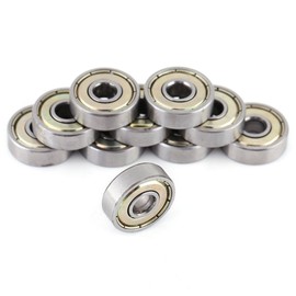 Fasizi 635ZZ Double Metal Shades Deep Groove Ball Bearings 5x19x6mm (Pack of 10)