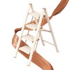 GameGem 4 Step Ladder, Folding Step Stool with Wider Pedal,