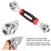 Universal Socket, 8 in 1 Socket Wrench, Flexible Dog Bone