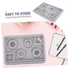 Ciieeo Jewelry Design Tray for Beading Projects Craft Organizer for