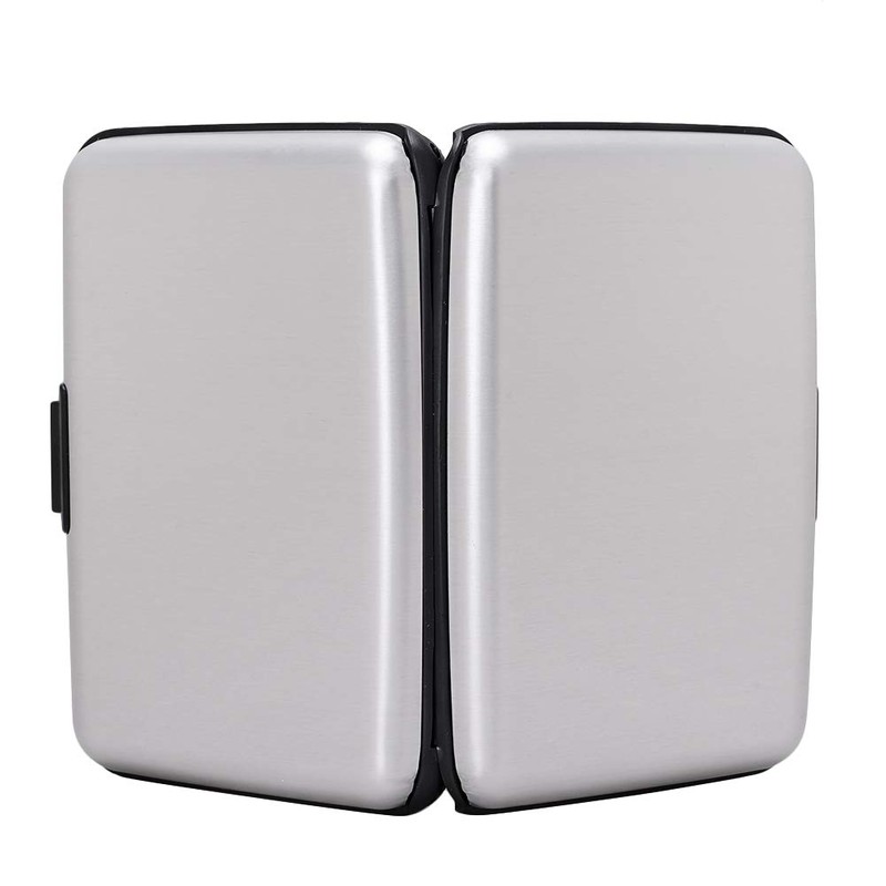 ELFISH RFID Blocking Credit Card Protector Aluminum ID Case Hard