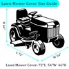 Coverify Riding Lawn Mower Cover Waterproof Oxford Fabric- Lawn Tractor