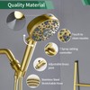 Shower Faucet Set with 7 Functions Handheld Shower Head Filter