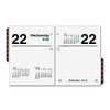AT-A-GLANCE E919-50 Recycled Compact Desk Calendar Refill, 3" x 3
