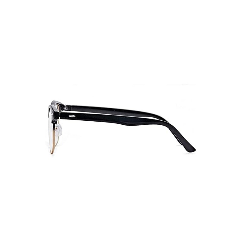 Kelens Myopia Glasses Half Frame Computer Glasses Retro Myopia Nerd