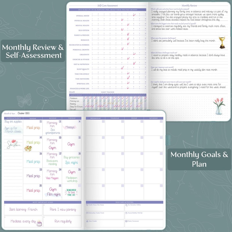 Legend Self-Care Journal – Guided Daily Reflection Journal to Support
