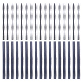 ANGEEK 40 Pieces 2.54 mm 40 Pin Header Male and Female PCB Pin Headers Hole Grid Board for Arduino Raspberry Pi Shield
