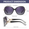 SIPHEW Women's Polarised Oversized Elegant Classic Sunglasses Women Oversize with