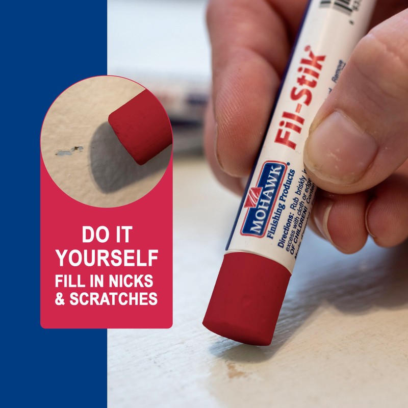 Mohawk Fil-Stik Wax Putty Stick, SYY Red M231-10104, 1 Count