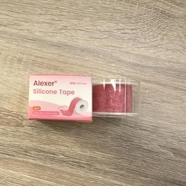 Silicone Medical Tape, 1" x 1.5Y (1 Roll), Hypoallergenic Adhesive Silicone Tape for Sensitive Skin, Waterproof, Breathable, Reusable Surgical Tape for Wound Care and First Aid