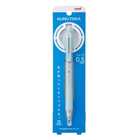 amazdone uni Kurutoga KS 0.5mm Mechanical Pencil Ice Blue (M5KS1P.32)+uni Mechanical Pencil Lead,The Uni Smudge-Proof Leads 0.5mm HB 3 Set Sticky Notes
