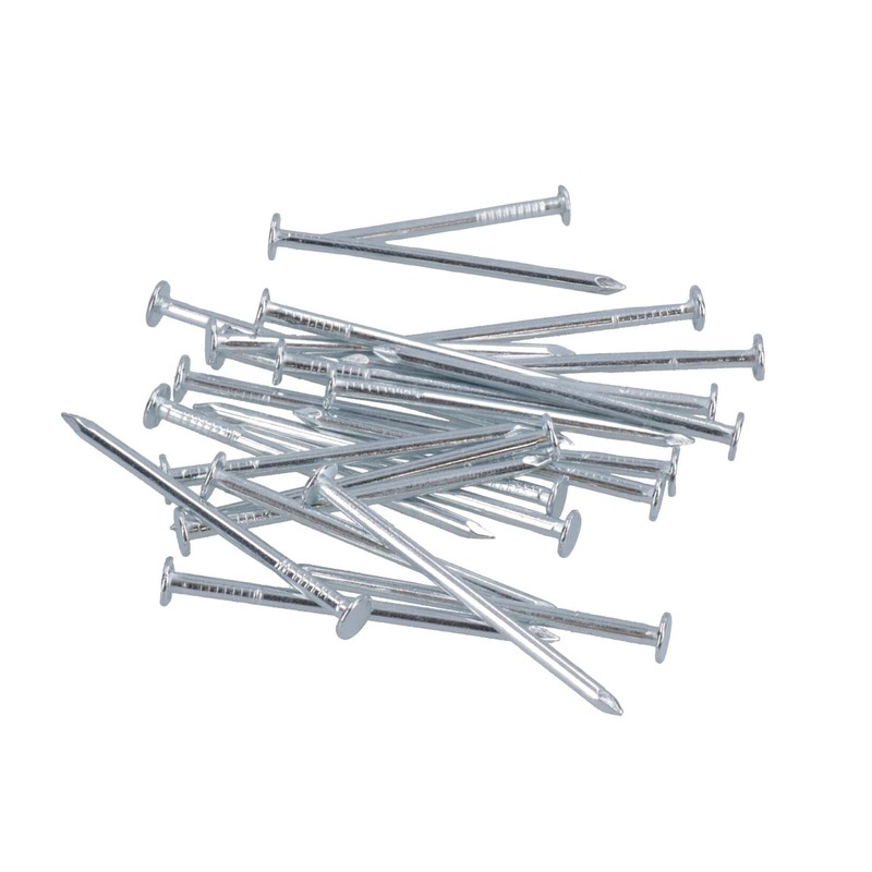 AB Tools 124pc Nail Assortment Flat and Domed Head Panel