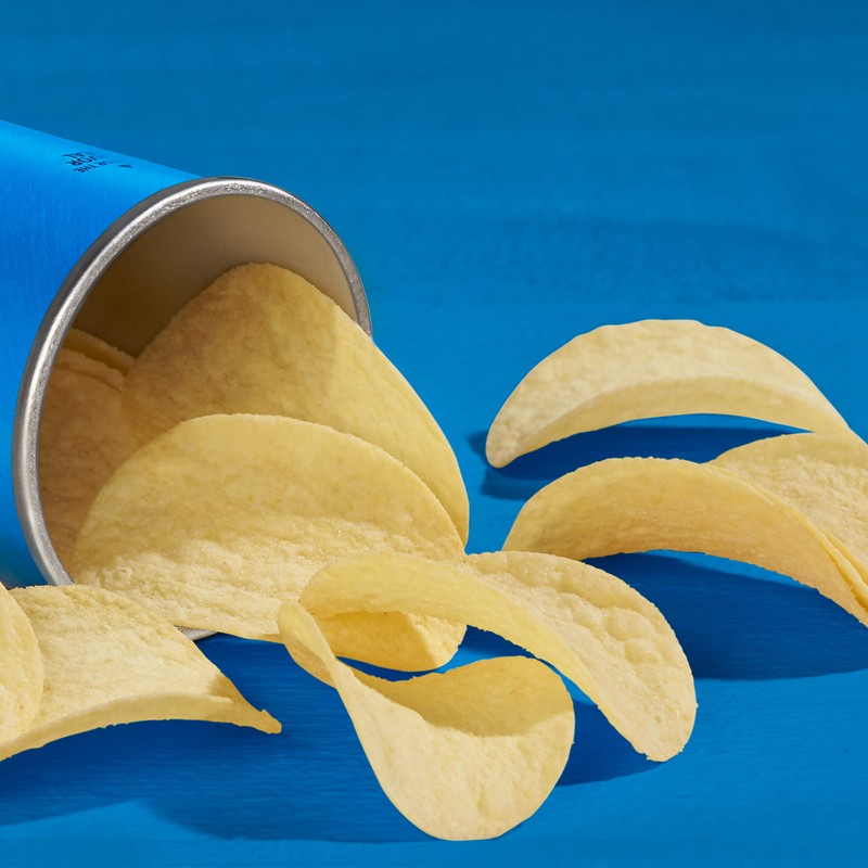 Pringles Salt and Vinegar Flavored Potato Crisps Chips (Pack of