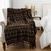 Gealaek Boho Throw Blanket Lightweight Soft Cozy Decorative Blankets for