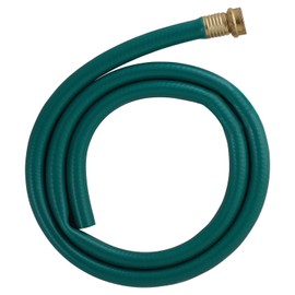LDR Industries 504 1300 Manguera de drenaje deshumidificador de jardín, 5 pies, acabado de goma verde, 5 pies