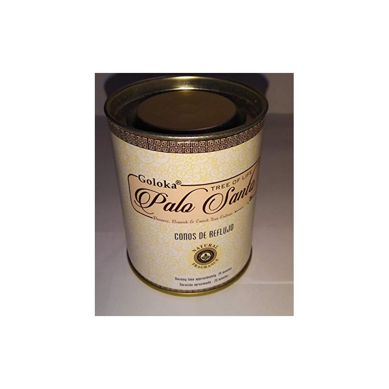Palo Santo Backflow Incense Cones - 9cm x 7cm (Pack