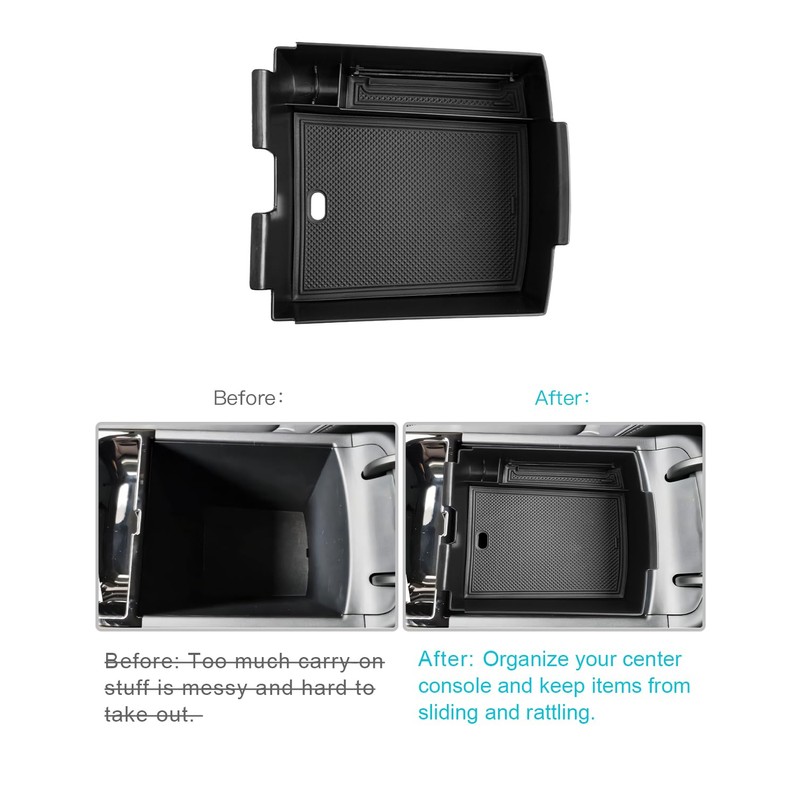 CDEFG for 2025 Hyundai Tucson Limited Center Console Organizer Compatible