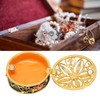 Metal Jewelry Box Innovative Exquisite Hand Painted Hinged Jewelry Organizer