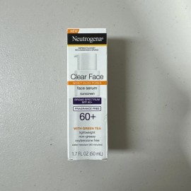 Neutrogena Clear Face Serum Sunscreen with Green Tea, SPF 60+ 6507