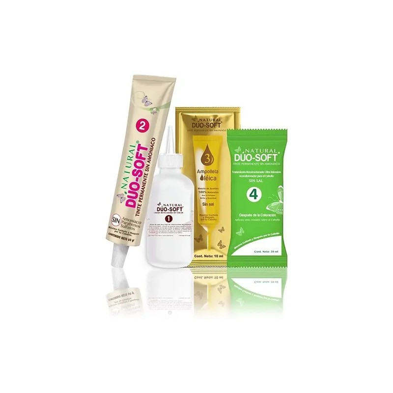 Tinte Castaño Medio - Natural Duo Soft Sin Amoníaco