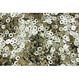 (1000) Stainless Steel #6 Machine Screw 6-32 Flat Washer 18-8 SS