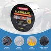 Flashing Roll Tape Asphalt Membrane, 6 inches X 32 Feet