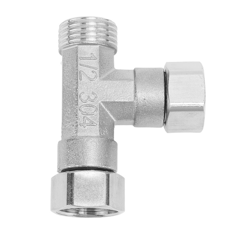 Plumbing Fitting, G1/2 Stainless Steel Pipe Fittings 3 Way T