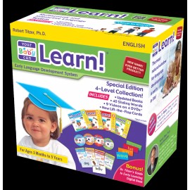 Infant Learning Company Your Baby Can Learn! Special Edition English 4-Level Kit