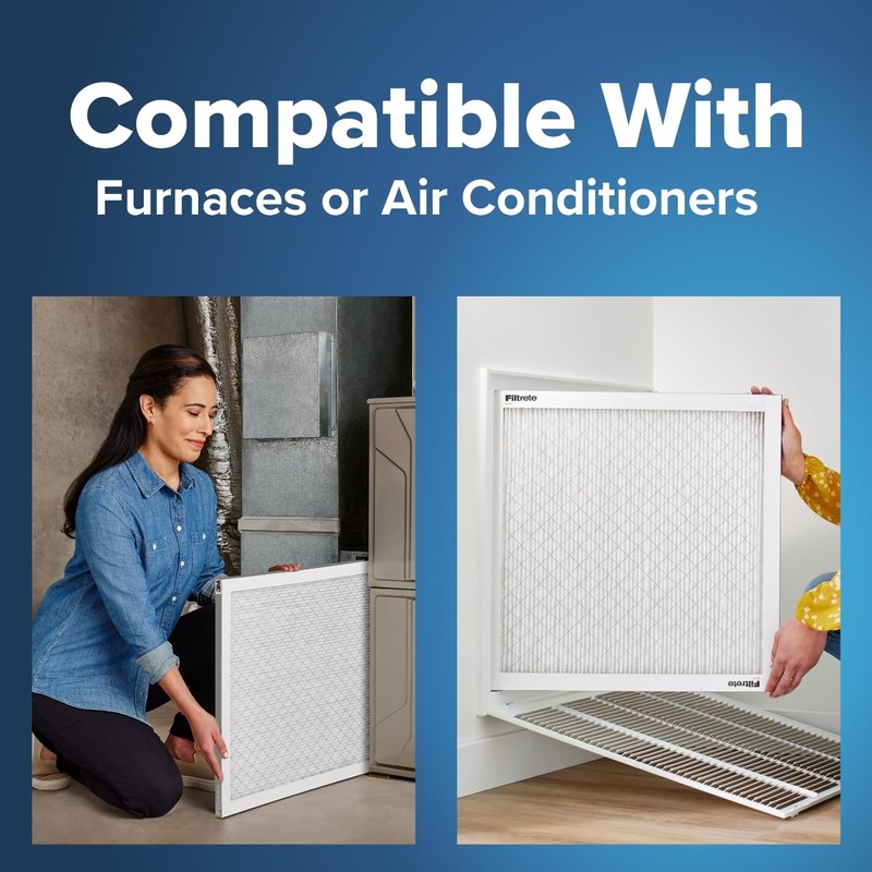 Filtrete 16x20x1 AC Furnace Air Filter, MERV 5, MPR 300,