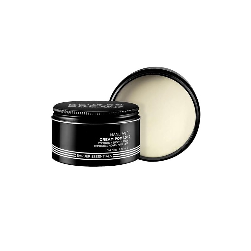 Redken Brews - Pomada cremosa, 3.4 onzas líquidas