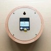 KATOMOKU Muku Clock 16 Oak km-108OARCS Wall Clock Continuous Second