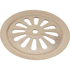 Proplus GIDS-173200 Overflow Plate with Screw, Chrome Plated