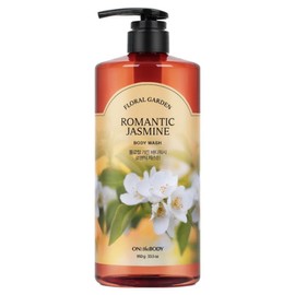 On the Body Floral Garden Body Wash Romantic Jasmine Scent, 950g, 1 pack / 온더바디 플로럴 가든 바디워시 로맨틱 자스민향, 950g, 1개