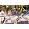 Caspari Bunny Field Salad & Dessert Plates - 8 Paper