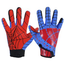 HLDD HANDLANDY Football Gloves Youth - High Grip Football Gloves Stretch Fit for Enhanced Performance for Boys Girls
