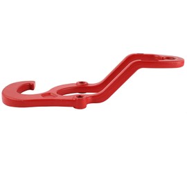 AUTOMUTO Heavy Duty New Front Tow Hooks Compatible with 2009-2010 for Dodge for Ram 2500, 2011-2019 for Ram 1500, 2011-2019 for Ram 2500, 2011-2019 for Ram 3500 Replace 82210967 68196982AA,Red